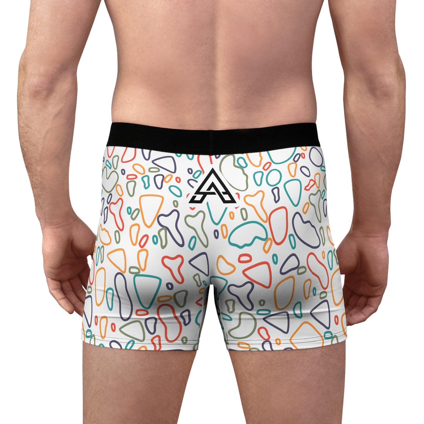 Affort Athletics Men's Boxer Briefs (AOP)