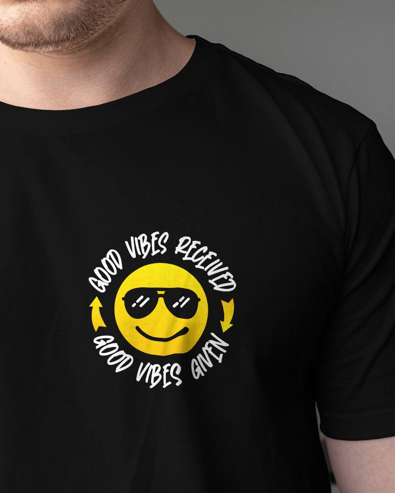 “Good Vibes Received, Good Vibes Given” T-Shirt