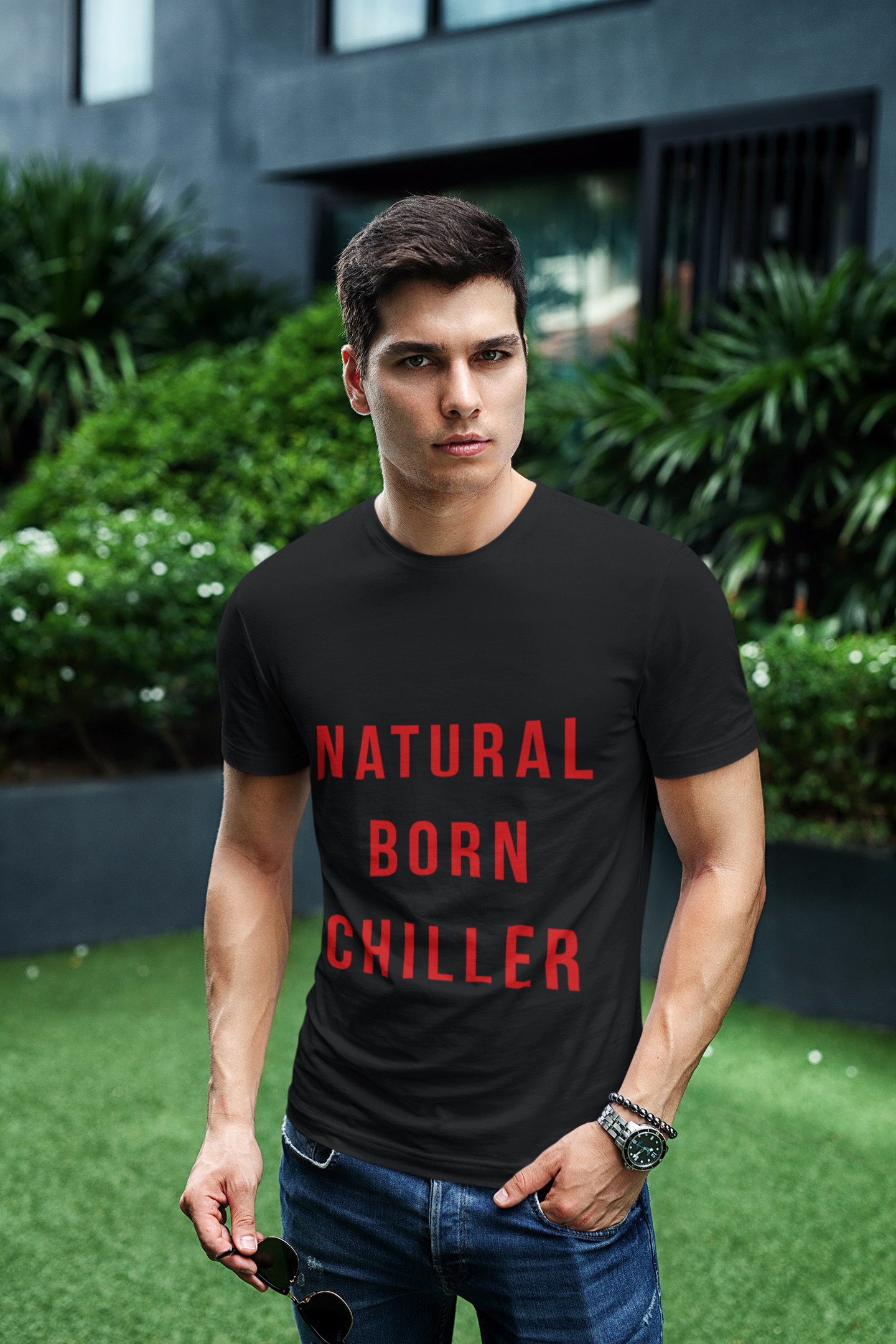 "Natural Born Chiller" T-Shirt.