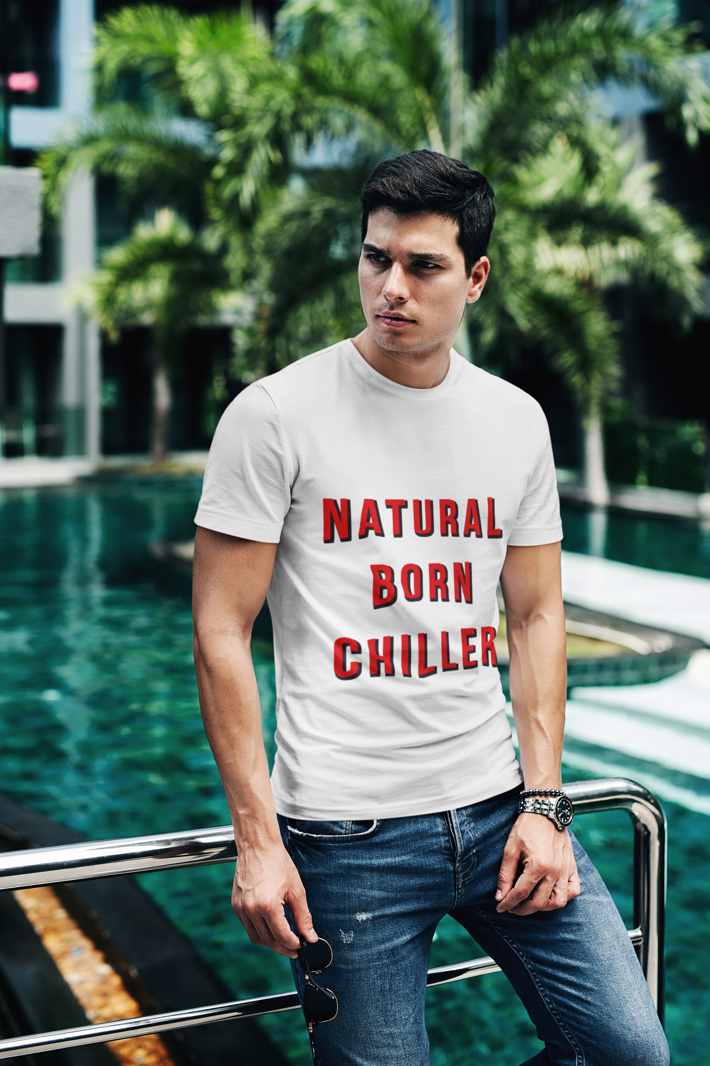 "Natural Born Chiller" T-Shirt.